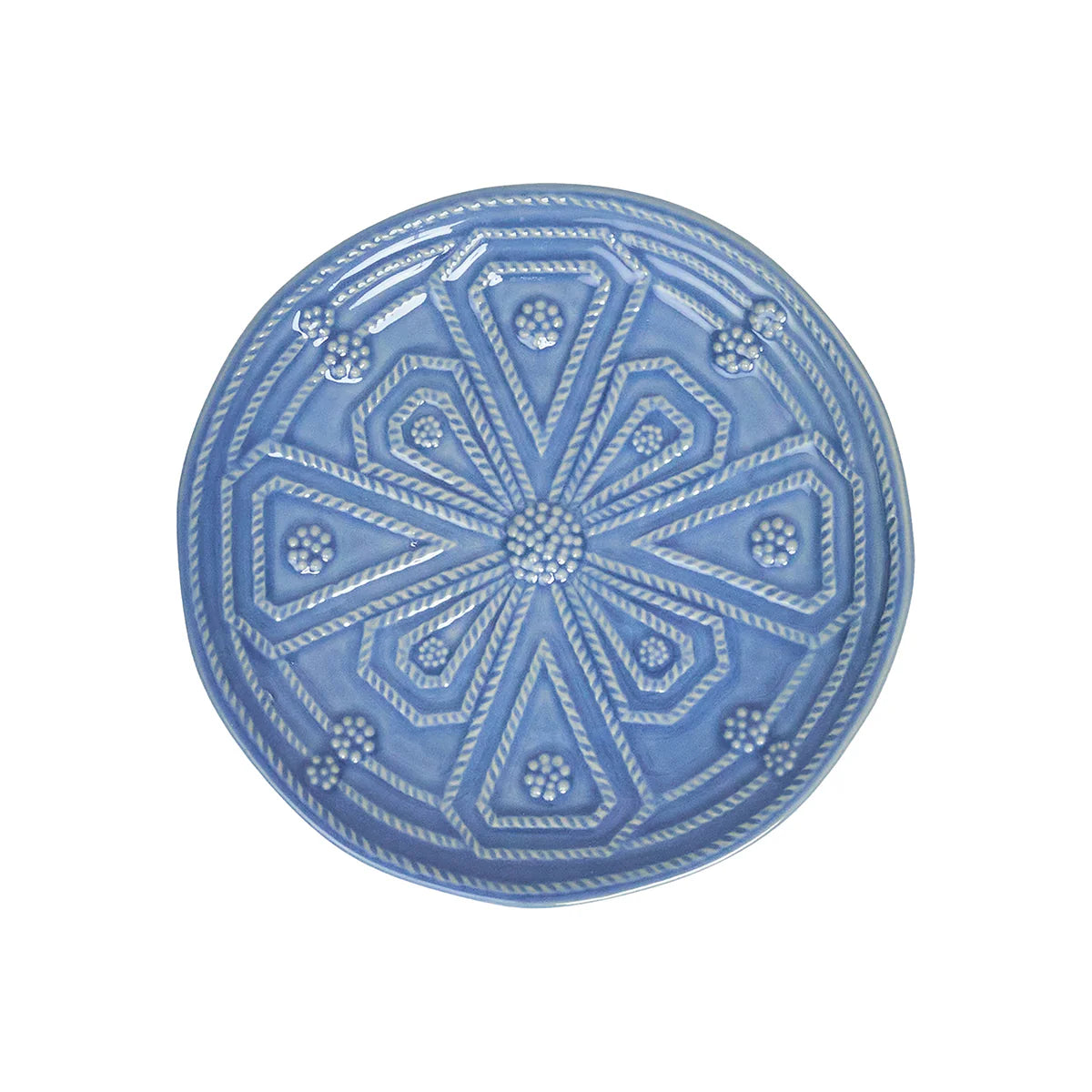 Juliska Jardins Du Monde Side/Cocktail Plate S/4 - Chambray