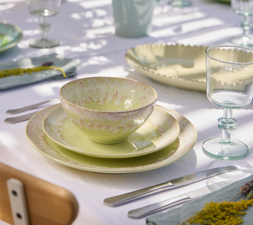 Casafina Taormina Dinner Plate - Yellow