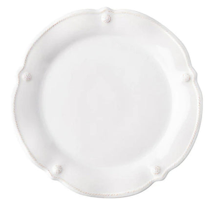 Juliska Berry & Thread Flared Dessert/Salad Plate- Whitewash