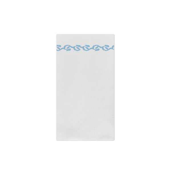 Vietri Light Blue Florentine Paper Guest Towel