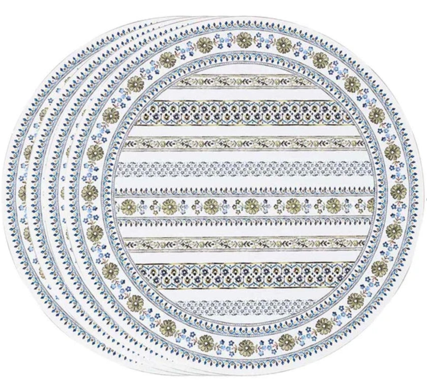 Juliska Seville Stripe S/4 Placemat - Green