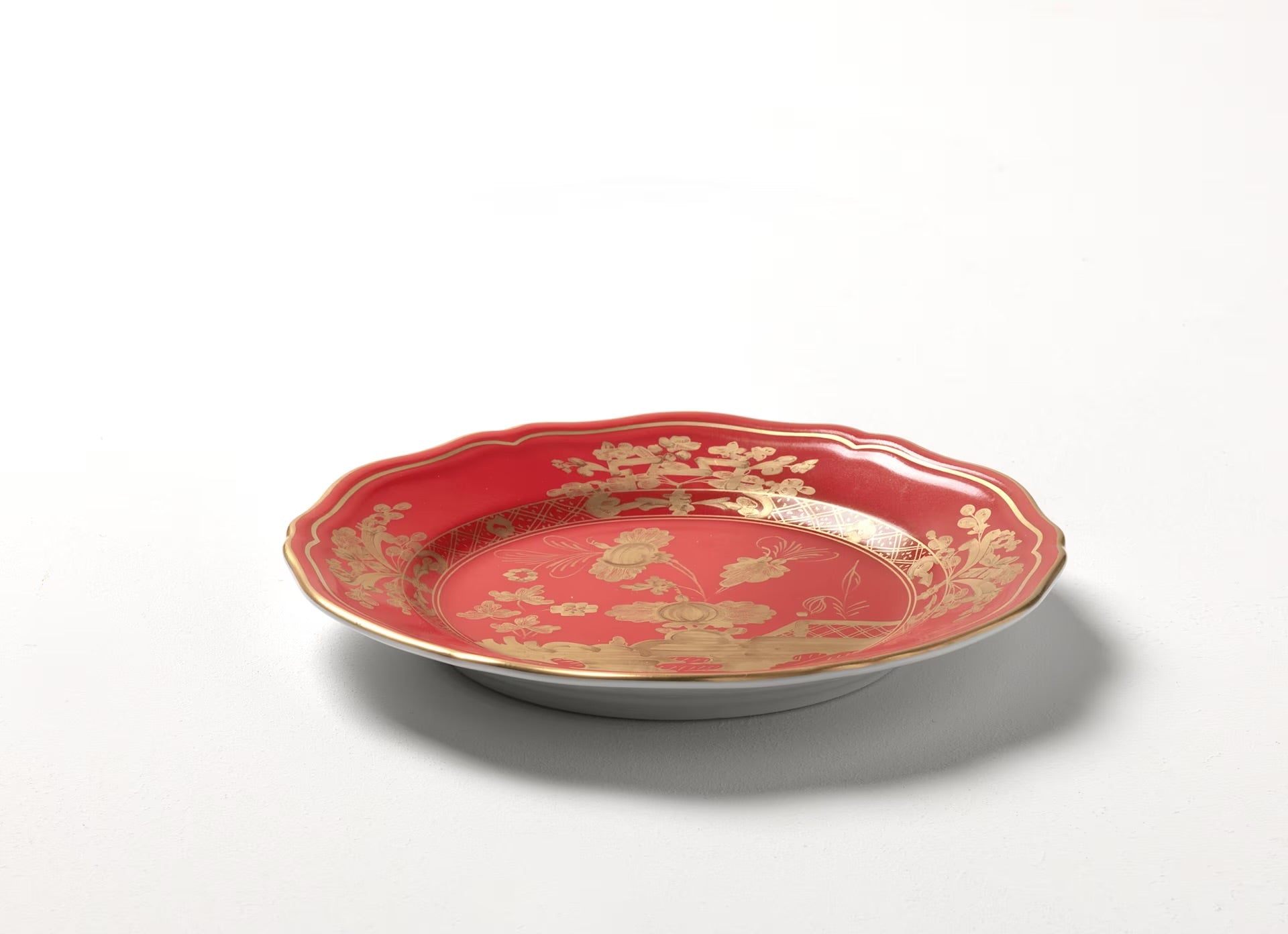 Ginori Oriente Italiano Flat Dinner Plate - Rubrum