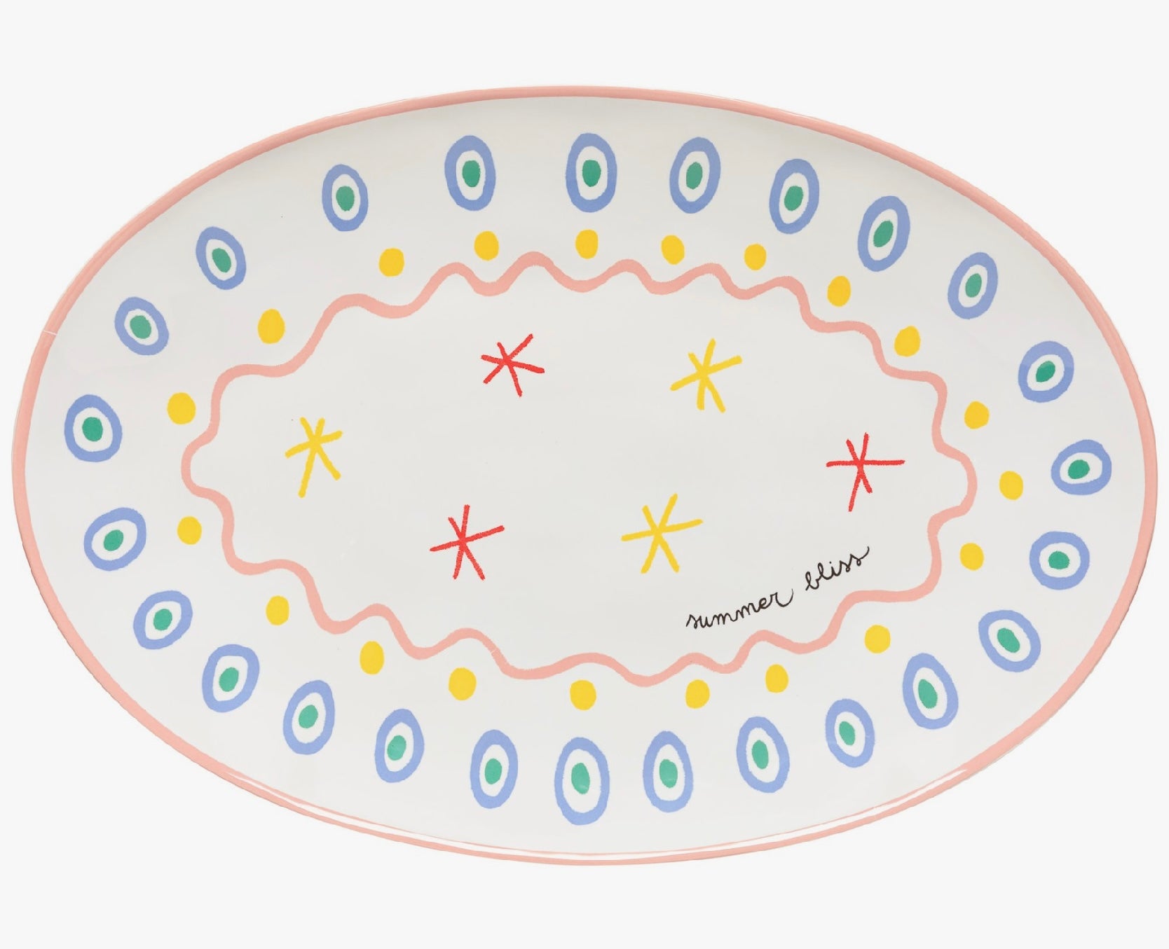 Costa Nova Summer Bliss Oval Platter