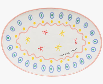 Costa Nova Summer Bliss Oval Platter