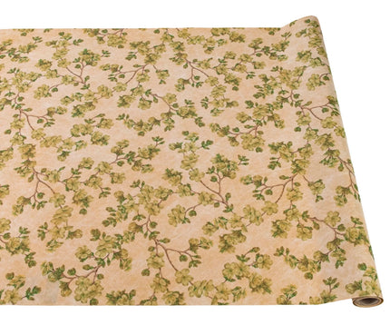 Hester & Cook Cherry Blossom Paper Stripe Runner - Green