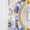 Hester & Cook Periwinkle Pressed Petals Paper Placemat
