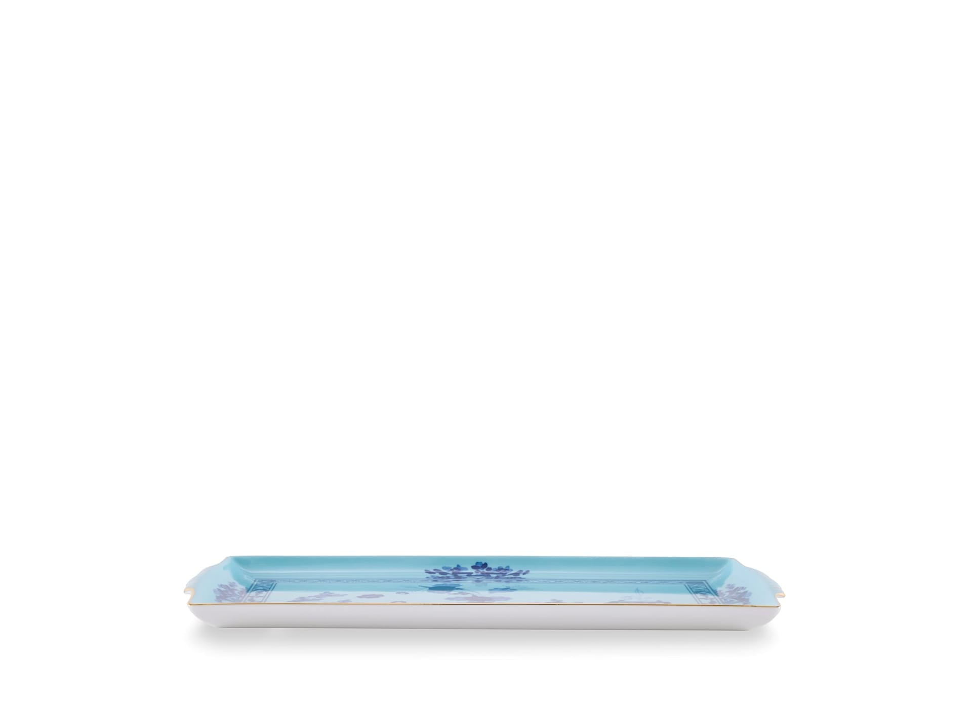 Ginori Oriente Italiano Large Rectangular Tray - Iris