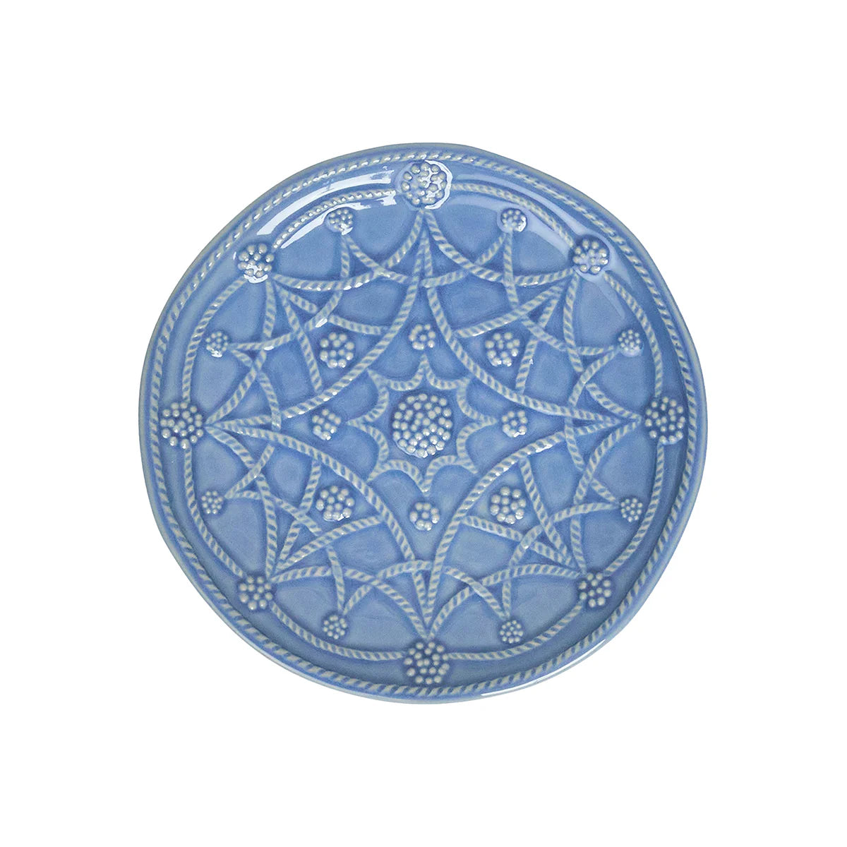 Juliska Jardins Du Monde Side/Cocktail Plate S/4 - Chambray