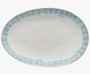Costa Nova Brisa Oval Platter - Ria Blue