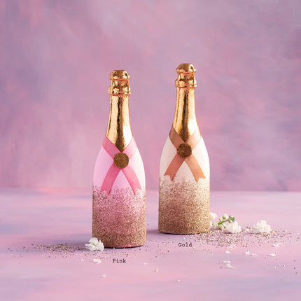 Glitterville Champagne Bottle