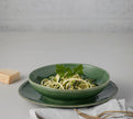 Casafina Fontana Dinner Plate - Forest Green