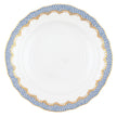 Herend Fishscale Salad Plate - Light Blue