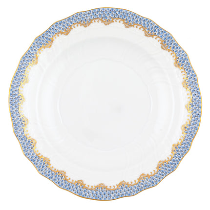 Herend Fishscale Salad Plate - Light Blue