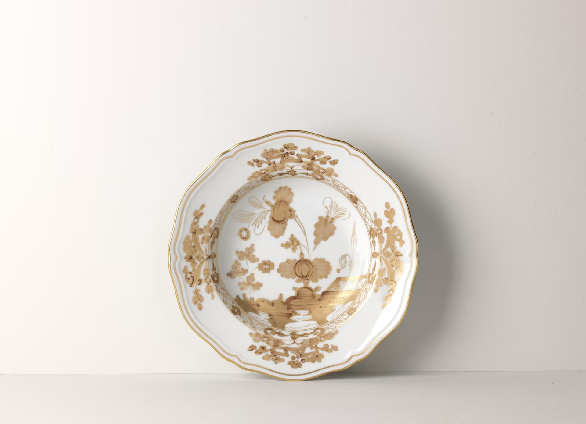 Ginori Oriente Italiano Soup Plate - Aurum