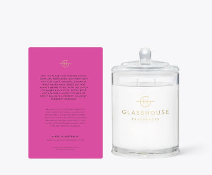 Glasshouse Music City Magic Candle