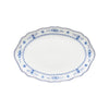 Costa Nova Vila Oval Plate/Platter - White/Blue