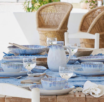 Costa Nova Brisa Dinner Plate - Ria Blue