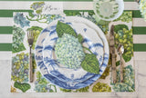 Hester & Cook Blooming Hydrangeas Paper Placemat