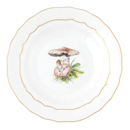 Herend Mushroom Luncheon Plate - Motif #1