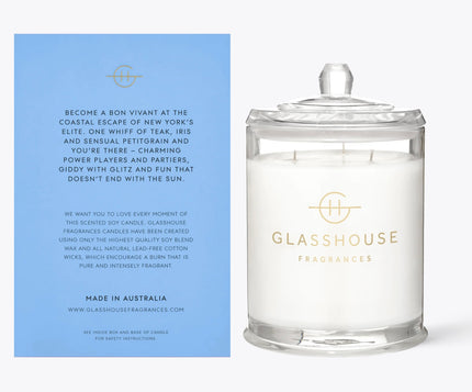 Glasshouse The Hamptons Large Candle