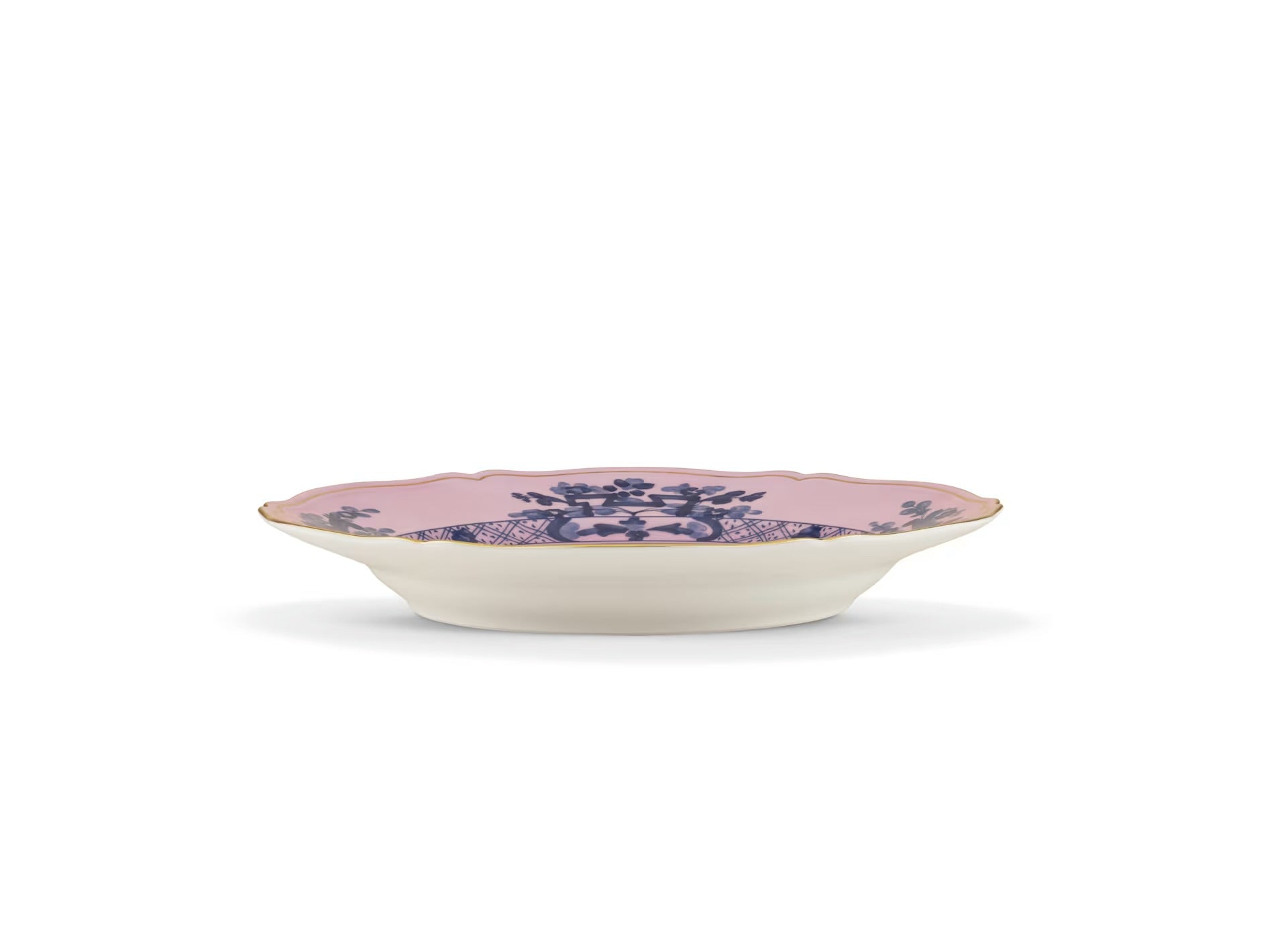 Ginori Oriente Italiano Round Flat Platter - Azalea