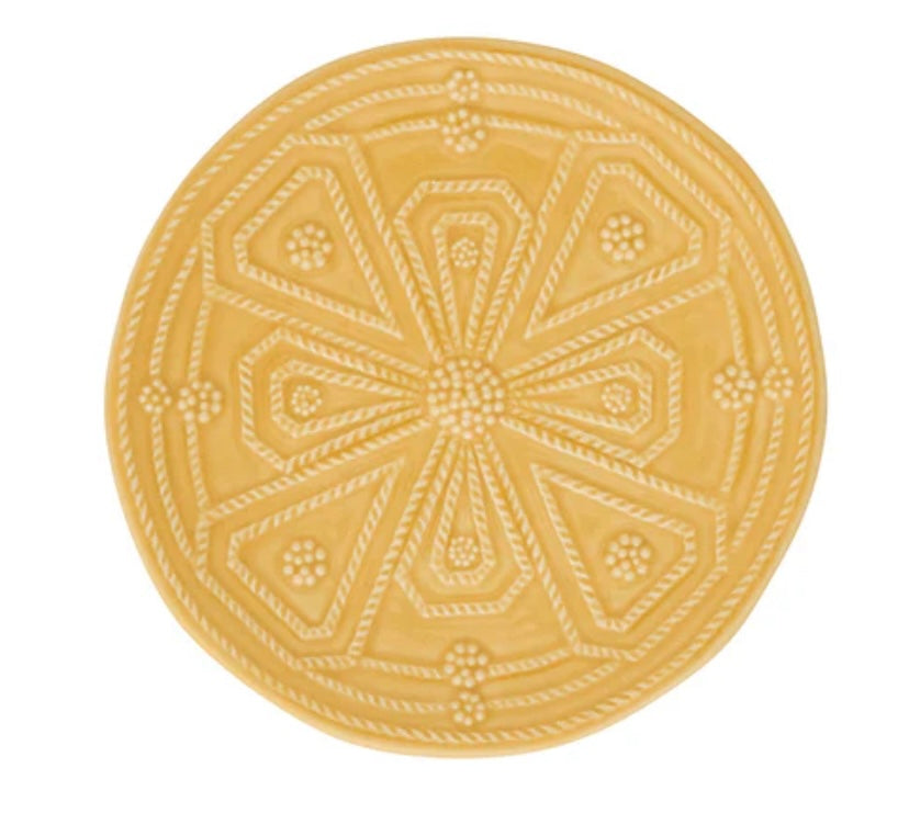 Juliska Jardins Du Monde Side/Cocktail Plate S/4 - Daffodil