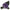 Herend Decorative Rose on Leaf - Lavender