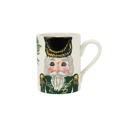 Vietri Nutcrackers Assorted Mug - Green