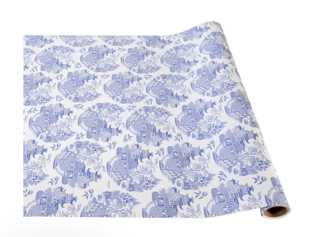 Hester & Cook Blue Willow Paper Table Runner