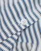 Petite Plume Luxe Premium Cotton Duvet - Navy French Ticking