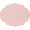 Hester & Cook Die-Cut French Frame Placemat - Pink