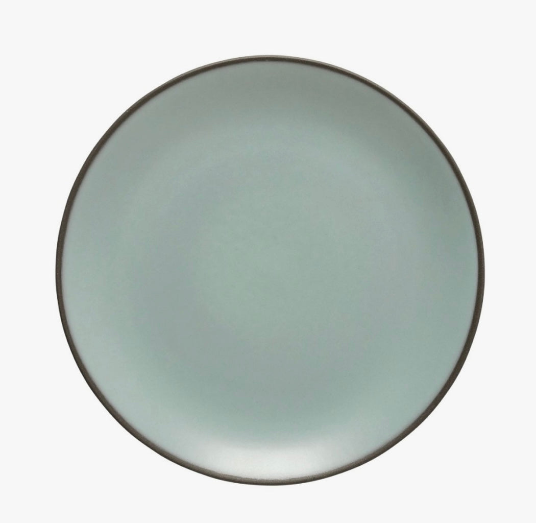 Costa Nova Stacked Organic Salad Plate - Sky
