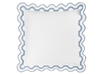 Matouk Mirasol Matelasse Sham - Hazy Blue