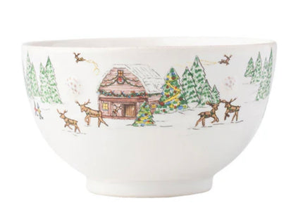 Juliska Berry & Thread North Pole Cereal/Ice Cream Bowl