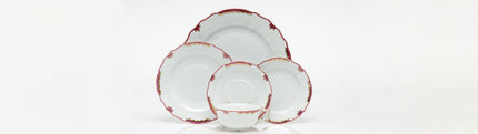 Herend Princess Victoria Dessert Plate - Pink