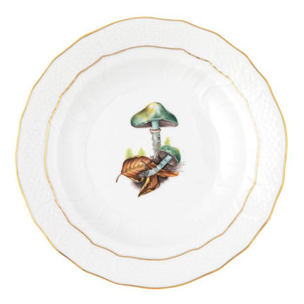 Herend Mushroom Luncheon Plate - Motif #6