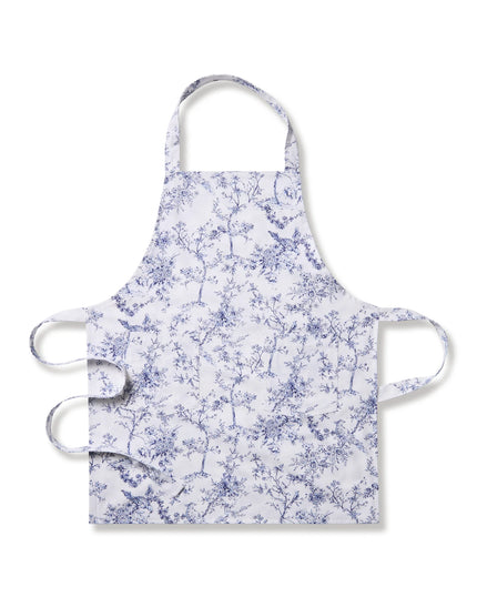 Petite Plume Kids Apron in Timeless Toile