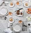 Juliska Berry & Thread Flared Dessert/Salad Plate- Whitewash