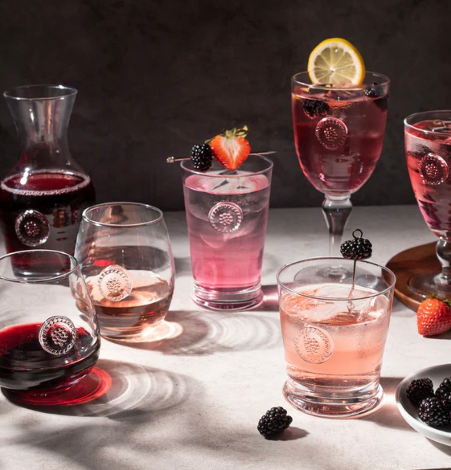 Juliska Berry & Thread Double Old Fashioned Glass