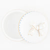 Herend Decorative Round Box with Bow - Blue