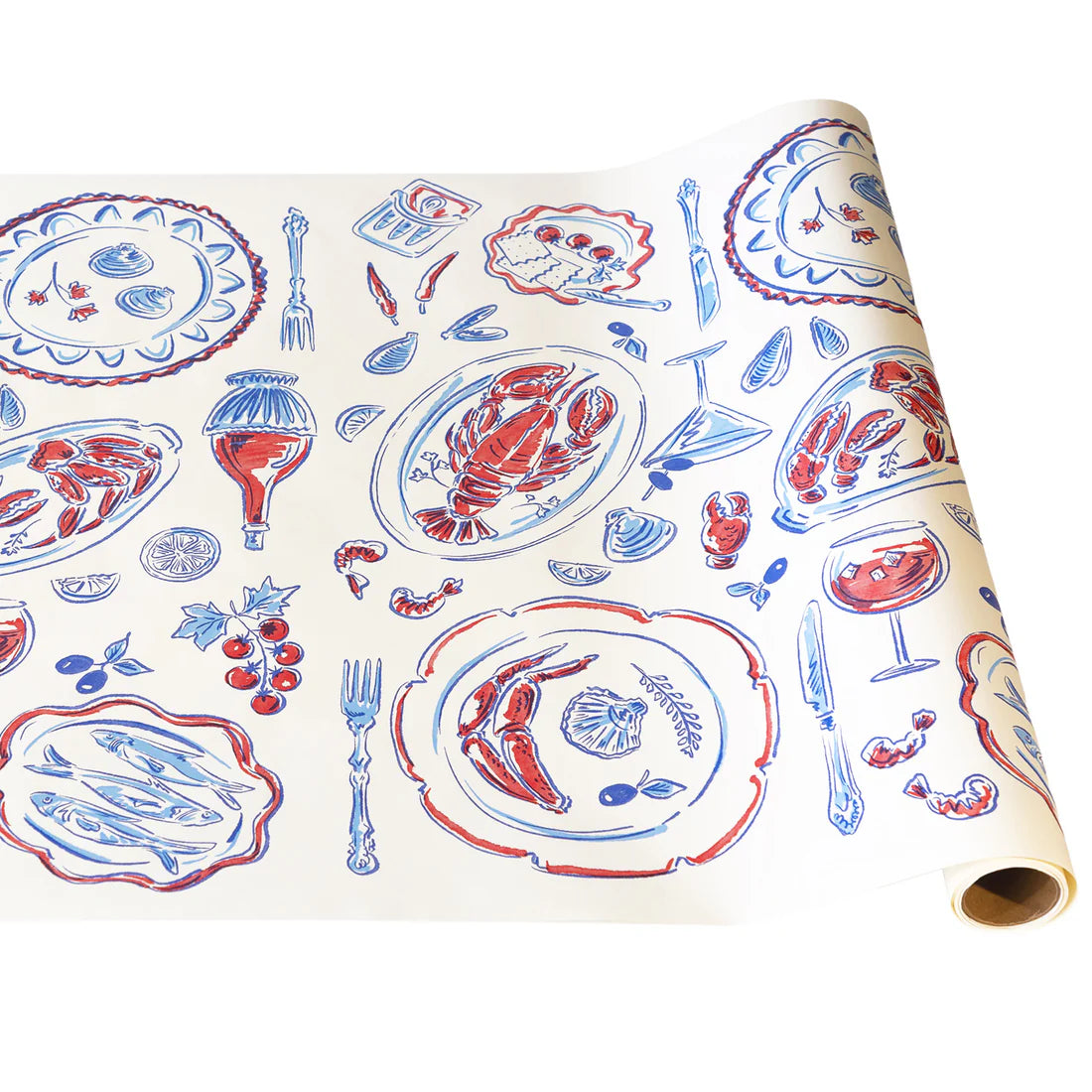 Hester & Cook Seaside Party Paper Table Runner