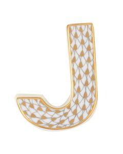 Herend Decorative Letter - Gold