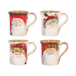 Vietri Old St. Nick Assorted Mug - S/4