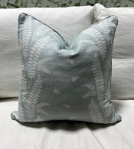 Architectural Elements Thibaut Anna French Pillow - Ensbury Fern Blue