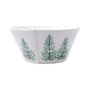 Vietri Lastra Holiday Large Stacking Serving Bowl