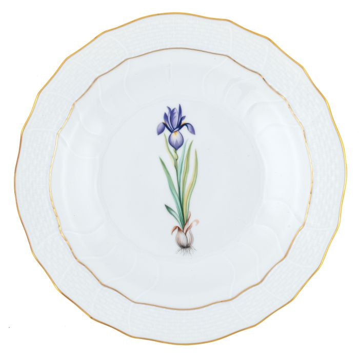 Herend Spring Bulbs Dessert Plate - Iris