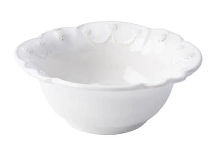 Juliska Jardins du Monde Cereal/Ice Cream Bowl - Whitewash
