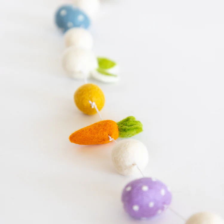 Hester & Cook Felt Easter Garland
