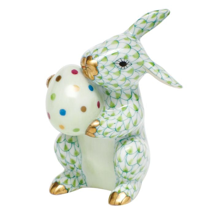 Herend Decorative Easter Bunny - Key Lime