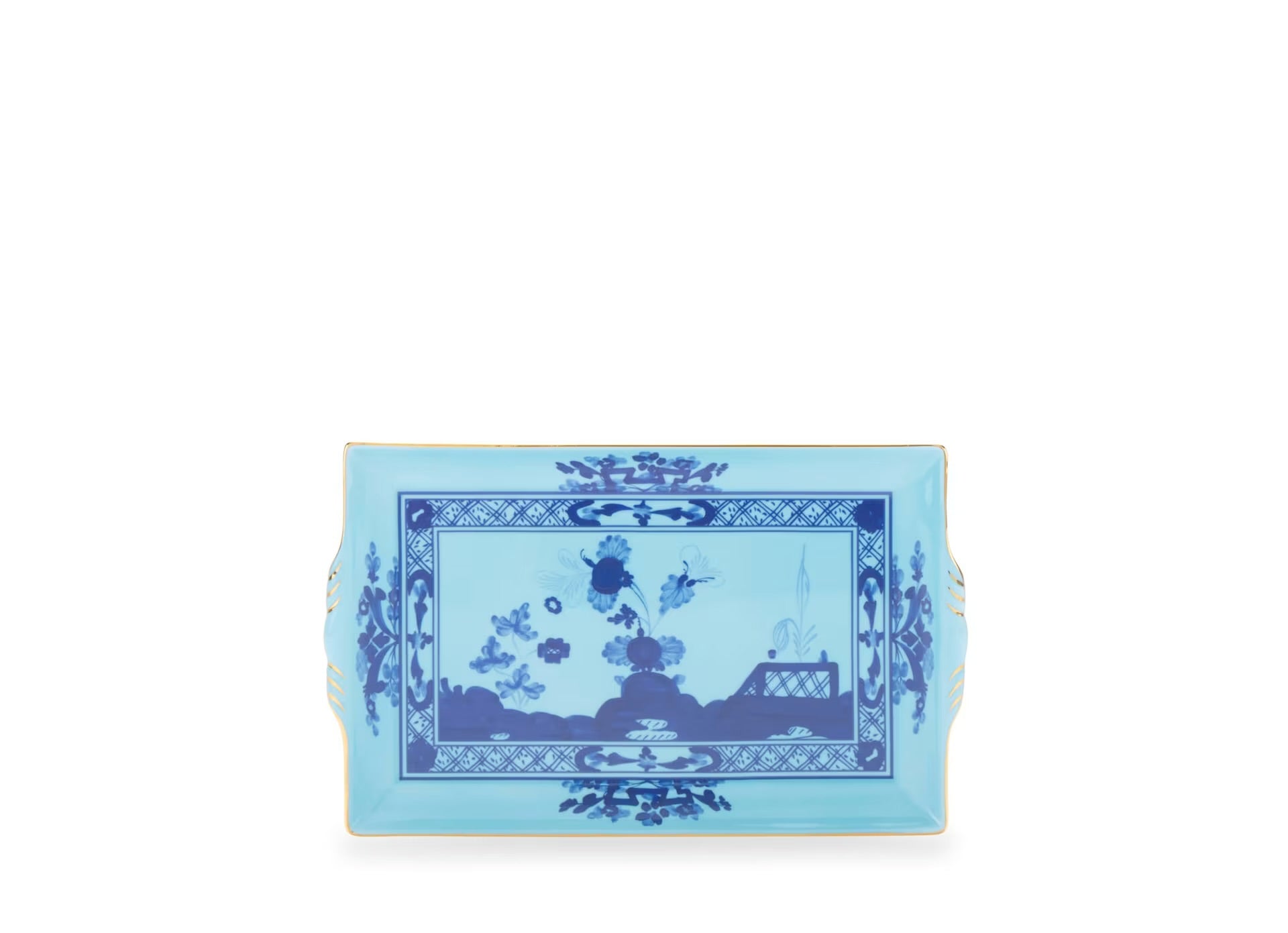 Ginori Oriente Italiano Rectangular Tray - Iris